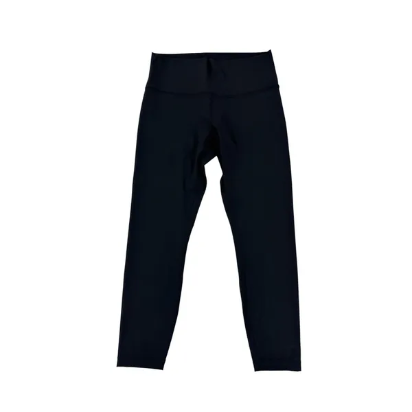 Lululemon Black High Rise Athletic Leggings Size 10 Excellent Condition - Image 3