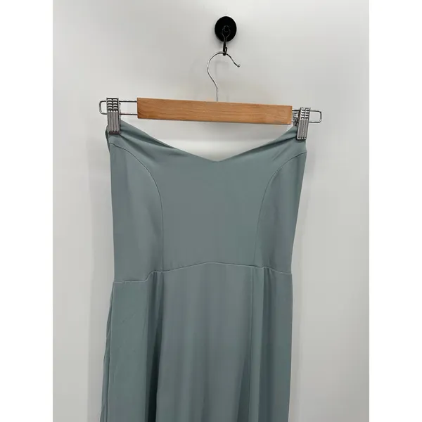 Show Me Your Mumu Dress Women SMALL NWT Green Silver Sage‎ Godshaw Goddess Maxi - Image 5