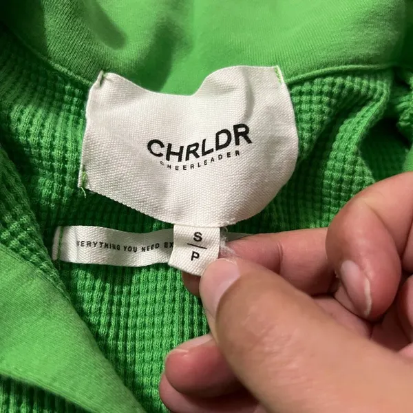 CHRLDR Jas Polo Shirt Small‎ Green - Image 7
