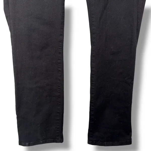 Flog Black Elastic Waist Twill Pants‎ Size 29 Relaxed Fit Casual Trousers - Image 4