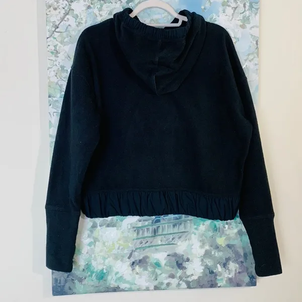FP Movement Black Fleece Pullover size small - Image 4