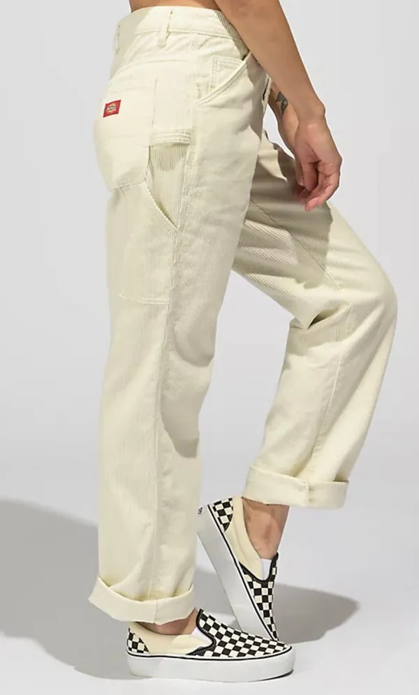 Dickies Cream Corduroy Carpenter Pants - Image 2