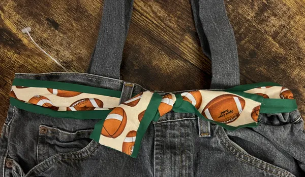 Handmade | Green Bay Packers Denim Purse. - Image 4