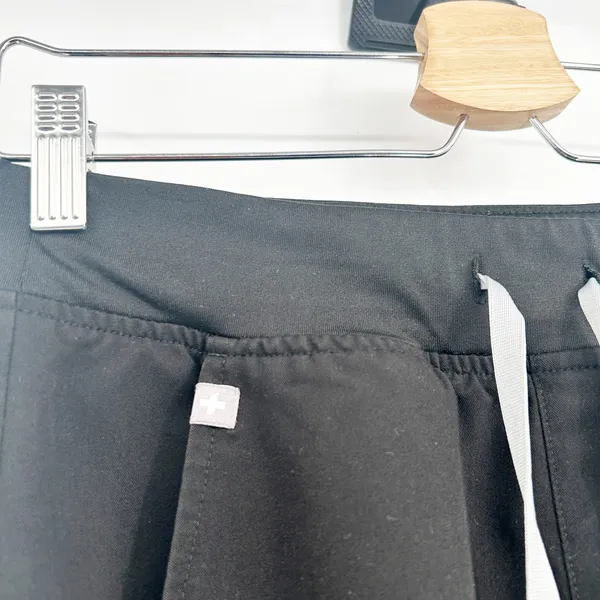 FIGS Womens Black Zamora Jogger Technical Collection Nursing Scrub Pants Size XS - Image 2