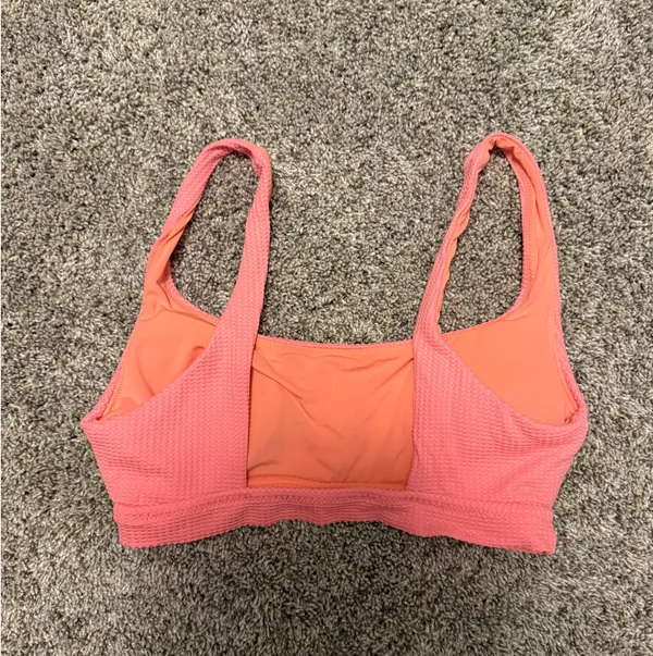 Aerie Waffle Banded Wide Strap Scoop Bikini Top - Image 2