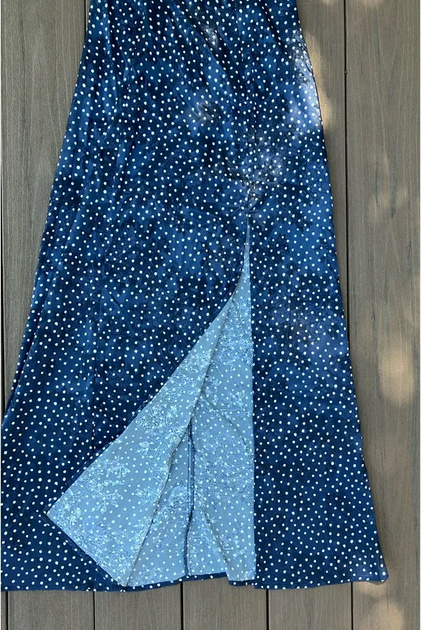 Maxi Dress Francesca's Floral Blue - Image 5