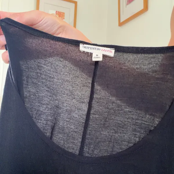 Black long sleeve top Size M - Image 3