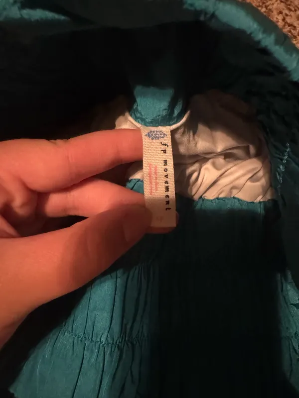 Teal Free People All The Way Home Shorts - Image 4