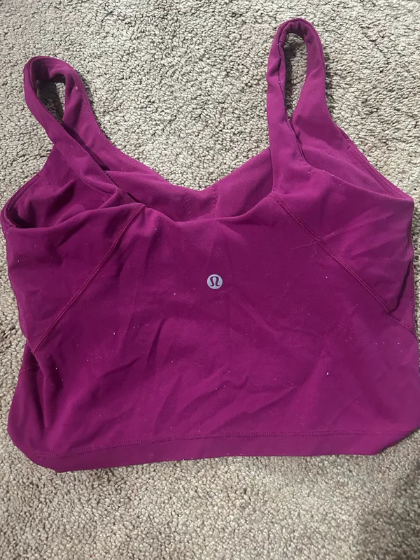 Magenta Lululemon Align Tank - Image 2
