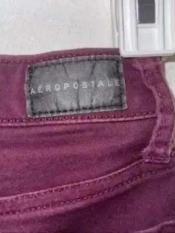 Aeropostale Maroon Midi Shorts - Image 8
