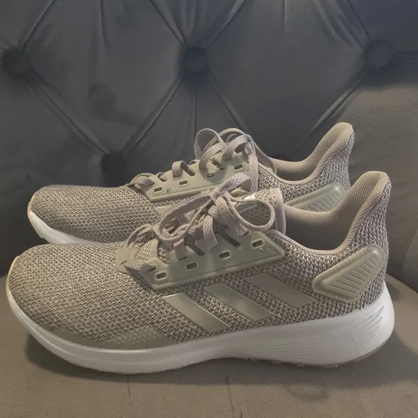 Adidas Mesh Gray Sneakers - Image 5
