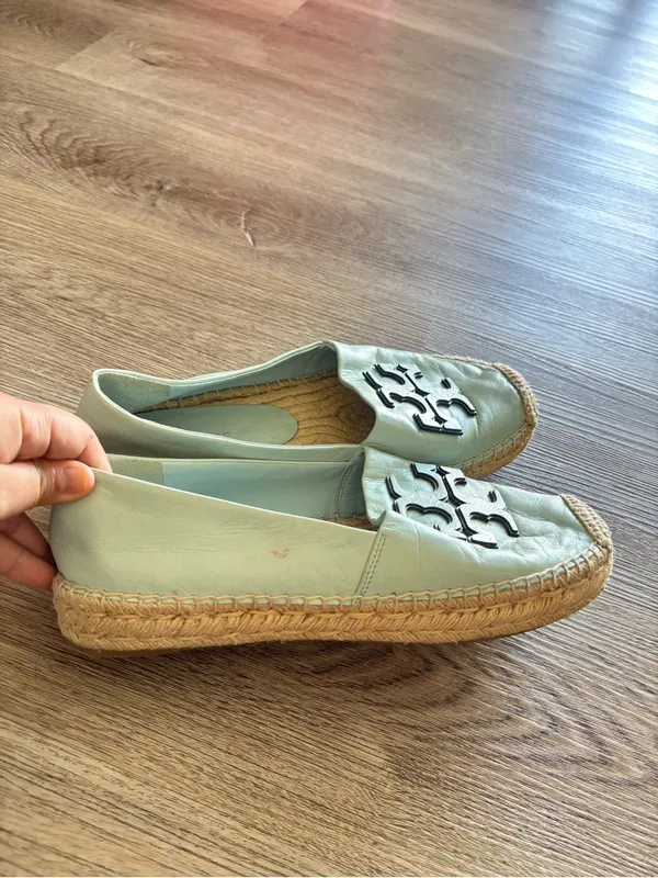 Tory Burch Ines Platform Espadrille Flats, Size US 9.5 - Image 5