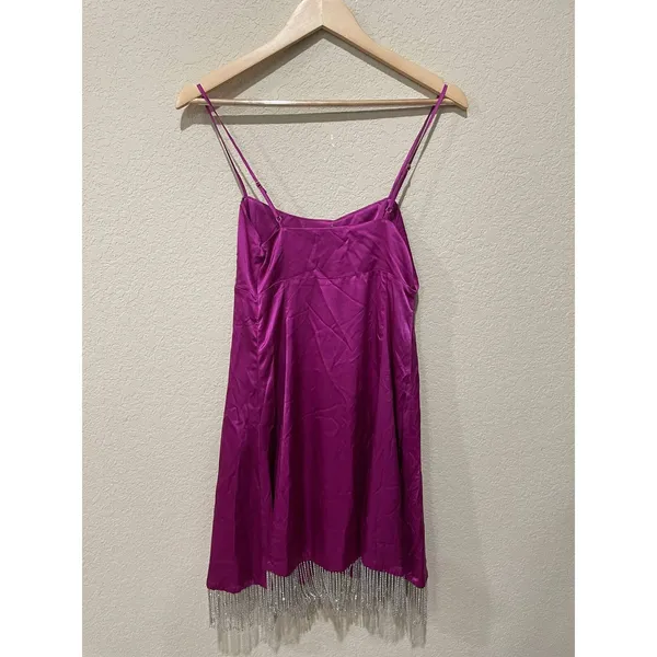 NICHOLAS Isabella‎ Embellished Silk Mini Dress - Image 9