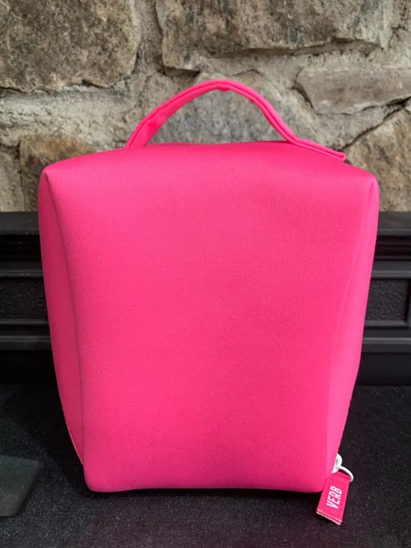 Verb Zip Around Makeup Case Cosmetic Bag Hot Pink Brand New Makeup Not Included - Image 6