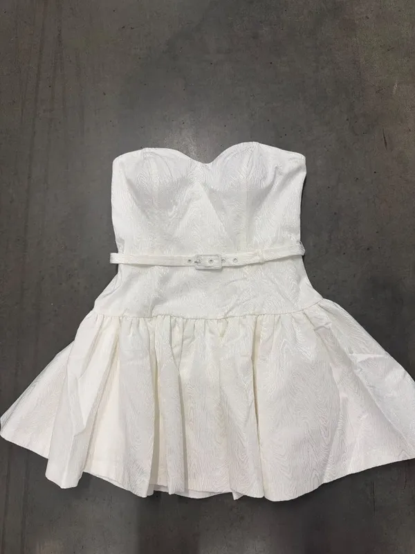 Hutch Junie Strapless Belted Mini Dress Womens Size 8 - Image 7