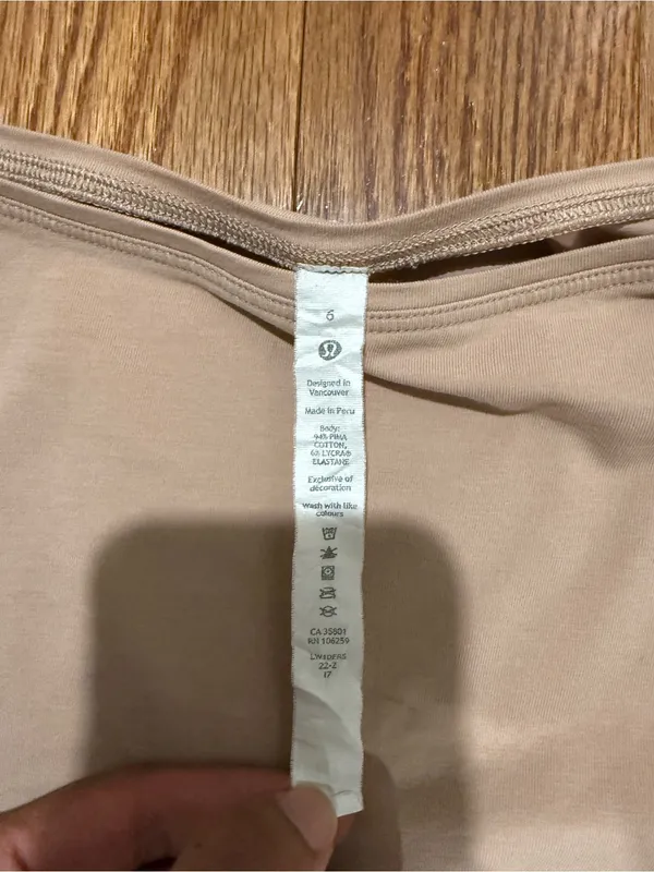 Lululemon Back In Action Long Sleeve Dress Size 6 - Image 7