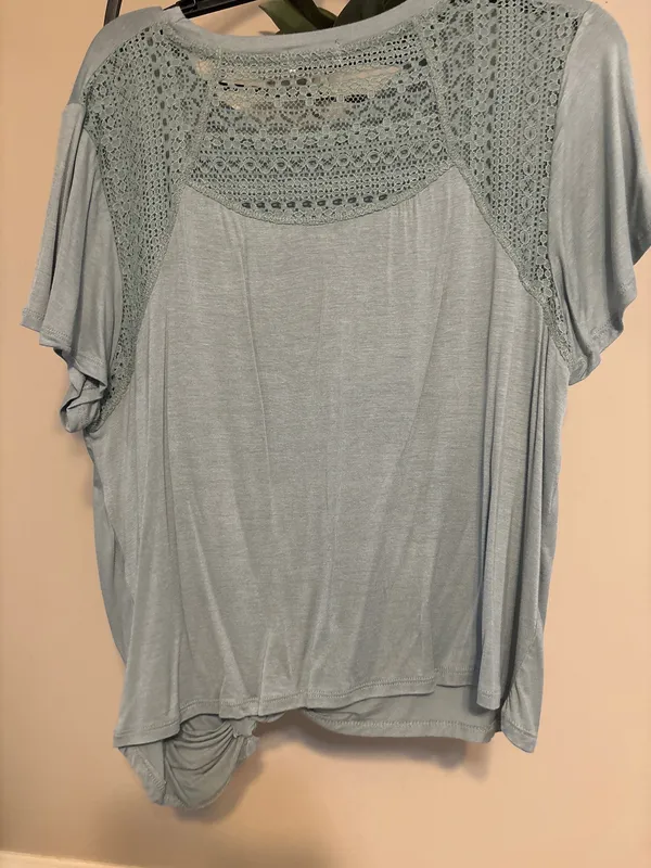 Mudd Top short sleeve knotted top - Image 2