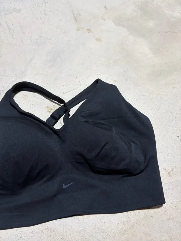 Nike alate Black Sports Bra dri-fit XL - Image 3