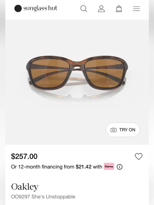 OAKLEY Polarized "She's Unstoppable" Women's Sunglasses OO9297-04 - $257. - Image 7