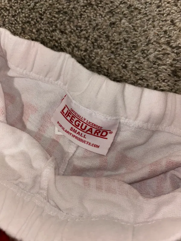 Lifeguard Shorts White - Image 2