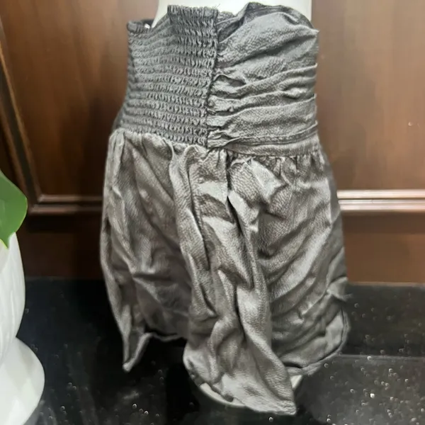 Aerie Gray Skorts with Ruched Waistband and Flowy Silhouette - Image 4