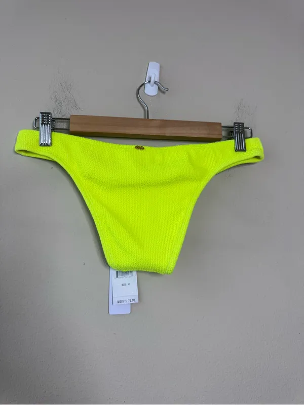 PilyQ Pineapple Reef Teeny Bikini Bottoms - Image 6