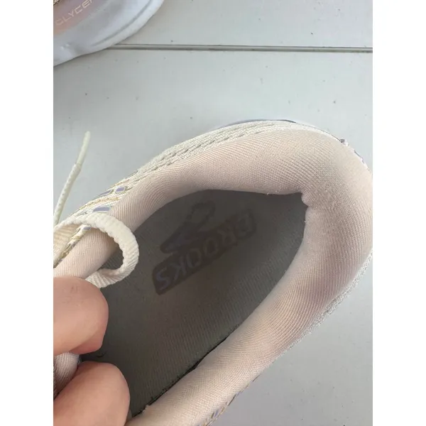 Brooks Glycerin 19 Womens Running Shoes Beige Athletic Sneakers Sz‎ 8.5 Running - Image 8