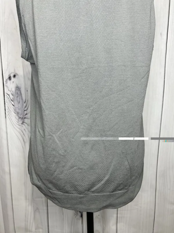 Lululemon Swiftly Breathe Muscle Tank Top Womens Sz 10 Gray Sleeveless - Image 7