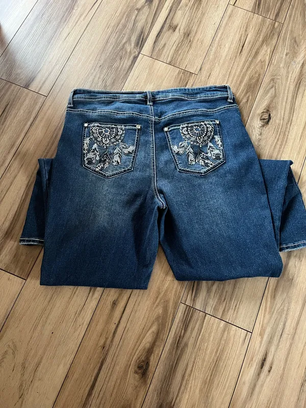 Copper Flash Jeans Dream Catcher Blue Size 14 - Image 2