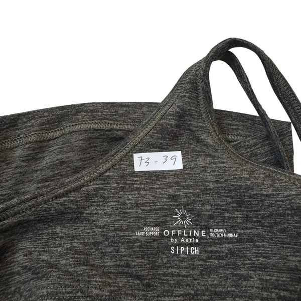 Offline By Aerie Recharge Soutien Minimal Sports Bra Women's Size S | 73-39 - Image 3