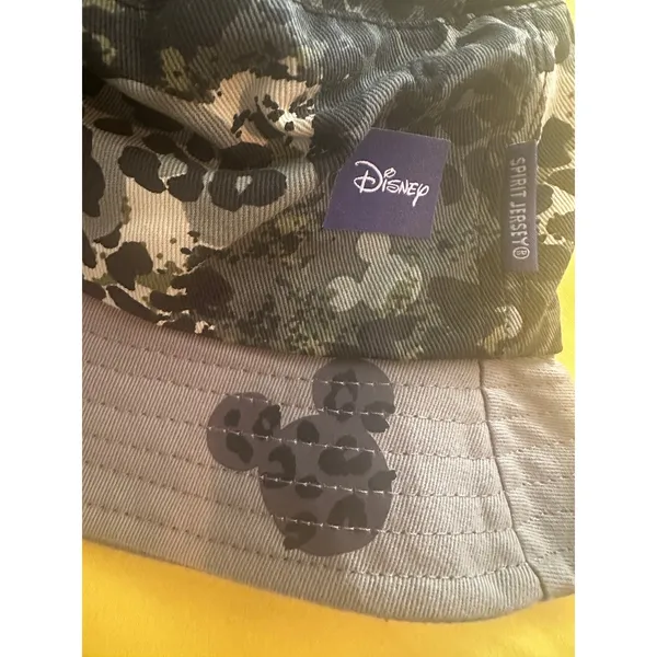 NWT Disney Parks Animal Kingdom Mickey Ears Safari Spirit Jersey Bucket Hat - Image 2