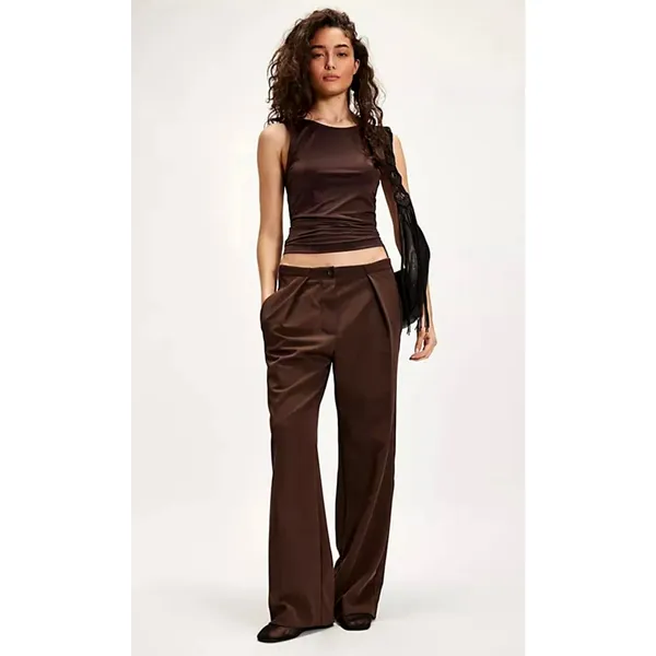 Free People Take You There Open Back Cami Wine M - Image 5