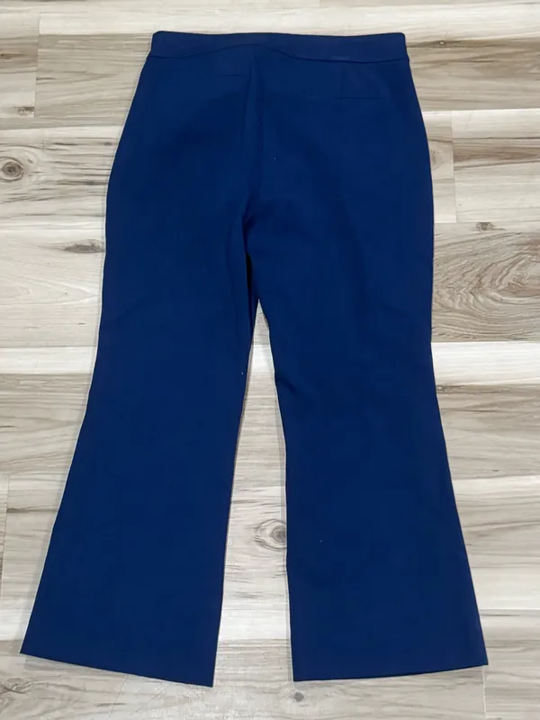 J. Crew Kelsey Flare Pants Navy Blue Women’s 6 - Image 5