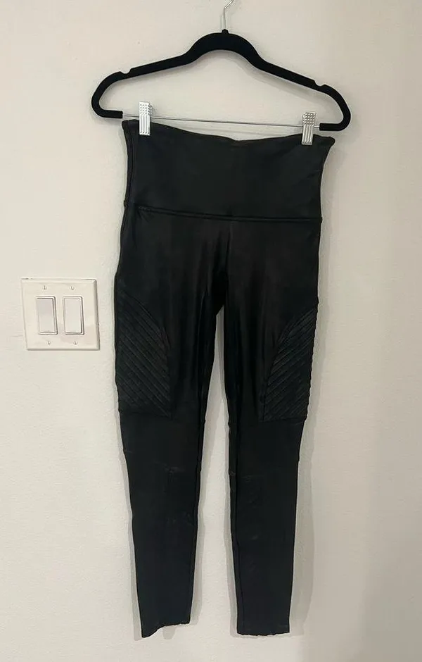 SPANX® Moto Faux Leather Legging Pant - Image 3