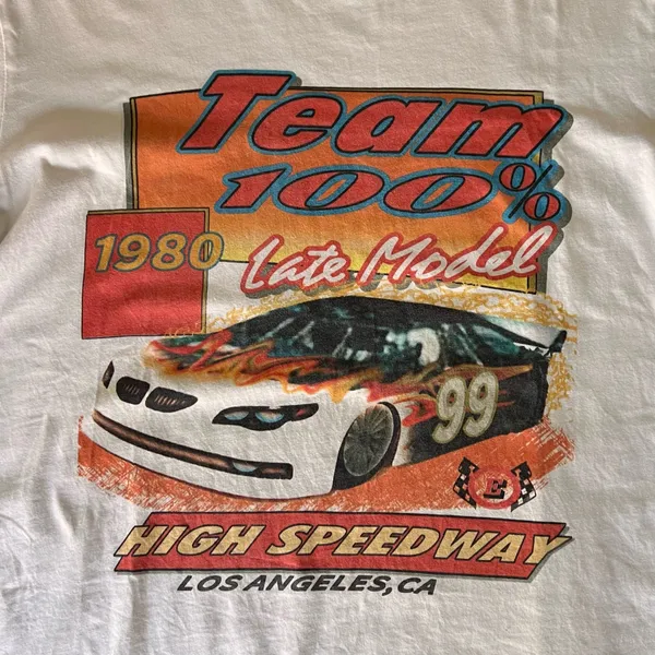 Adika Graphic Racing T-Shirt - Image 2