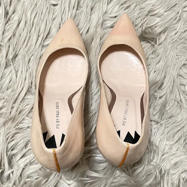 P S Paul Smith Keira Heels size 38 (8) Tan - Image 11