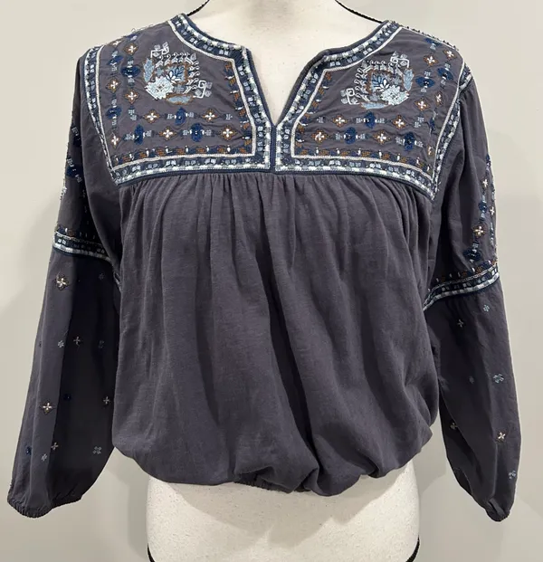 Lucky Brand Boho Blouse - Image 2