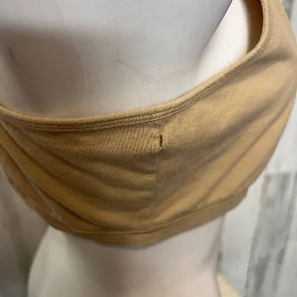 Brown crop top Tan Size L - Image 6