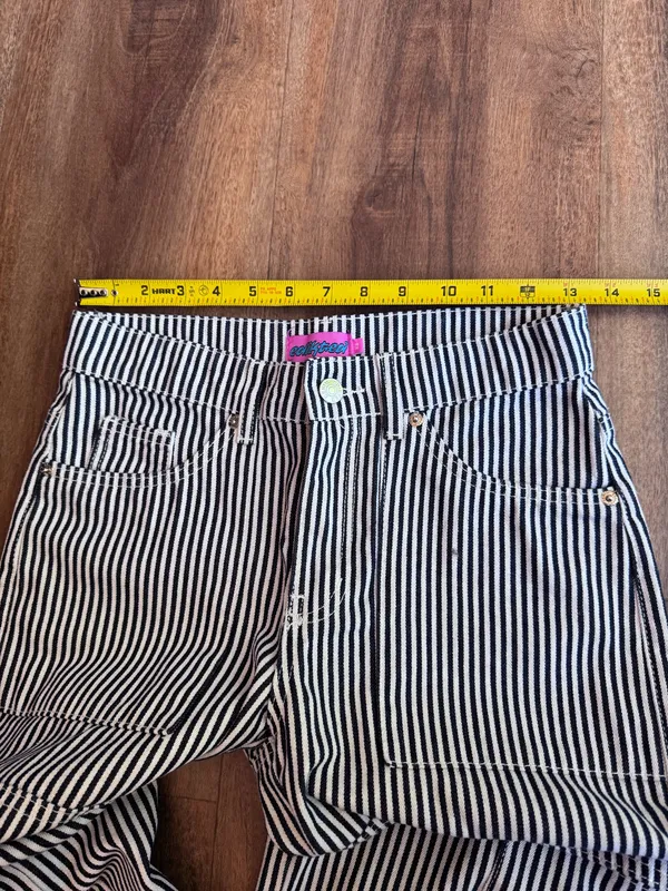 Edikted Striped Pants Cargo - Image 7