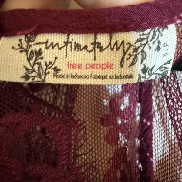 Free People Intimately French Girl Print Dress,‎ S - Image 3