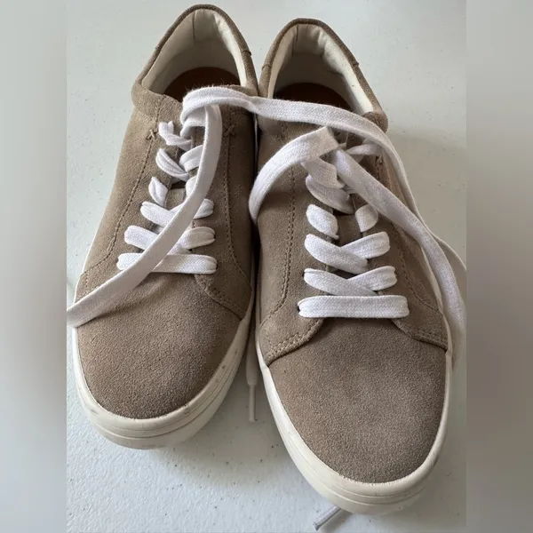 Frye Kerry Suede Womens Gray Lace Up‎ Sneakers Size 8.5 Round Toe Fall Outfit - Image 7