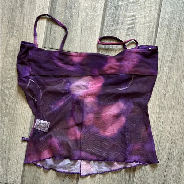 Princess Polly Purple Tie Front Camisole - Image 4