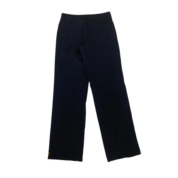 Lucy Womens S Tall Black Stretch Wide Leg Pants Drawstring Waist - Image 2