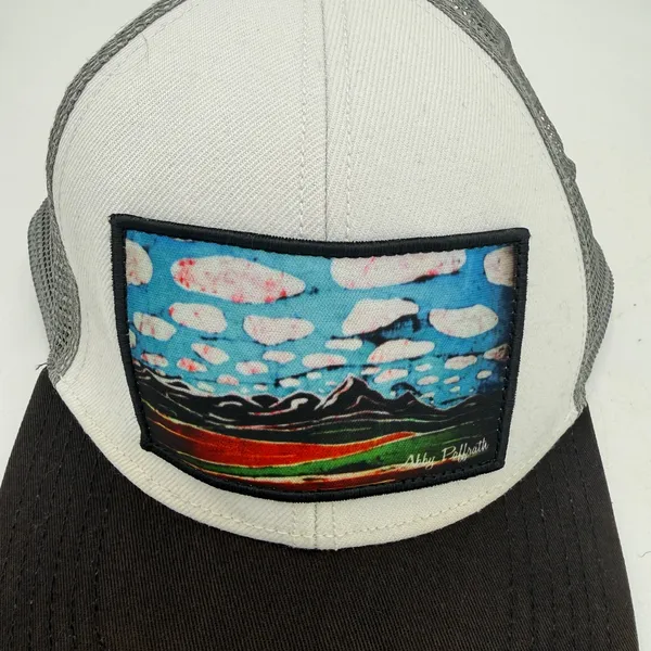 Abby Paffrath Art for All Artistic Landscape Mesh Hat - Image 2