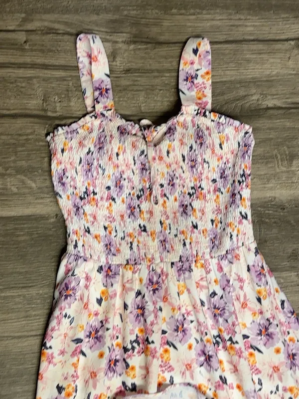 GRACE KARIN Floral Smocked Ruffle Maxi Dress Size S - Image 8