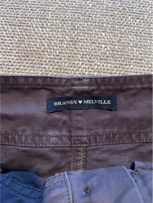Brandy Melville Cargo Mini Skirt - Image 2