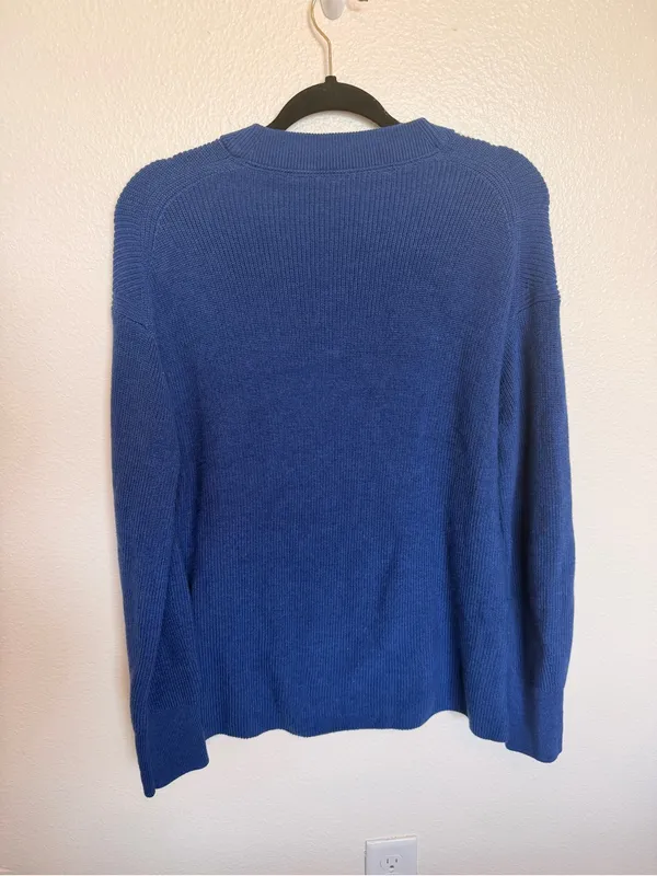 Lululemon Merino Wool-Blend Ribbed Crewneck Sweater Size 6 - Image 4