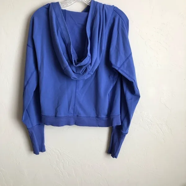 Nike Dri-Fit Purple Moto‎ Style Zipper Sweater - Image 7