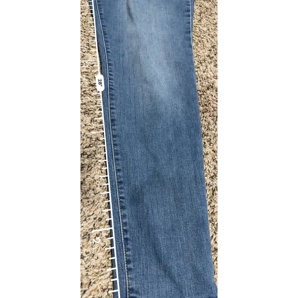 Isabel Maternity by Ingrid & Isabel Blue Skinny Jeggings Medium Wash Size 6/28R - Image 8