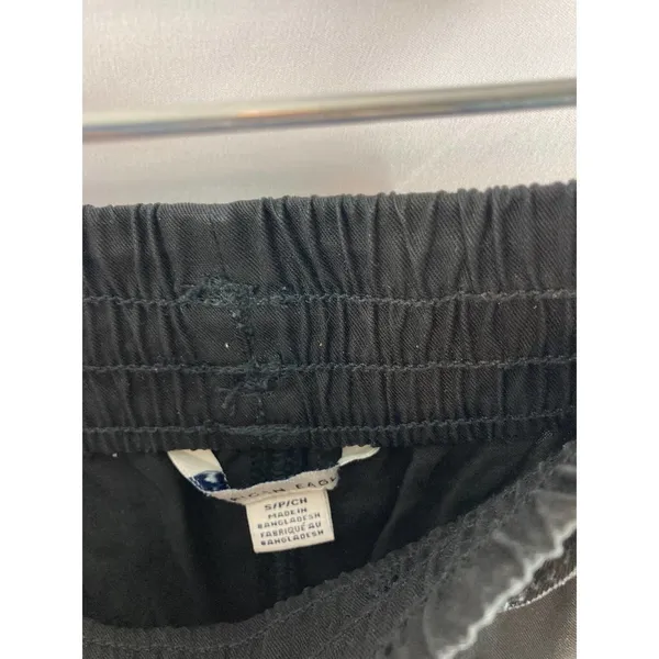 American Eagle Jogger Cargo Style Pants Black Size small - Image 4